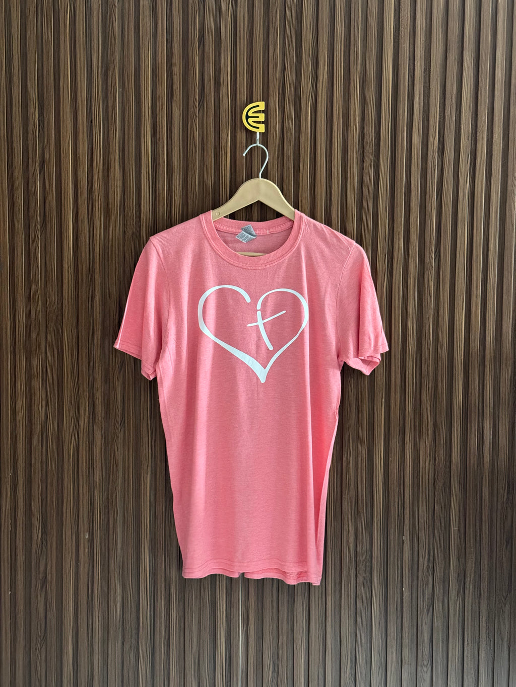 Everyday Heart Outline Cotton T-Shirt