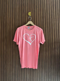 Everyday Heart Outline Cotton T-Shirt