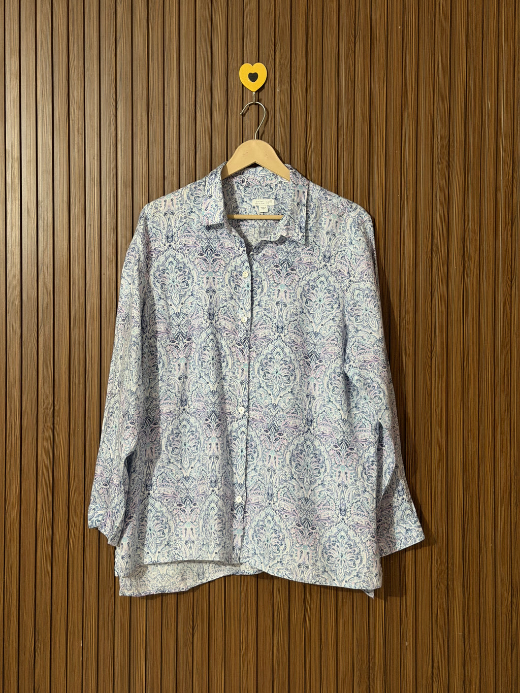 Chest 22 Length 29 Paisley Western Shirt