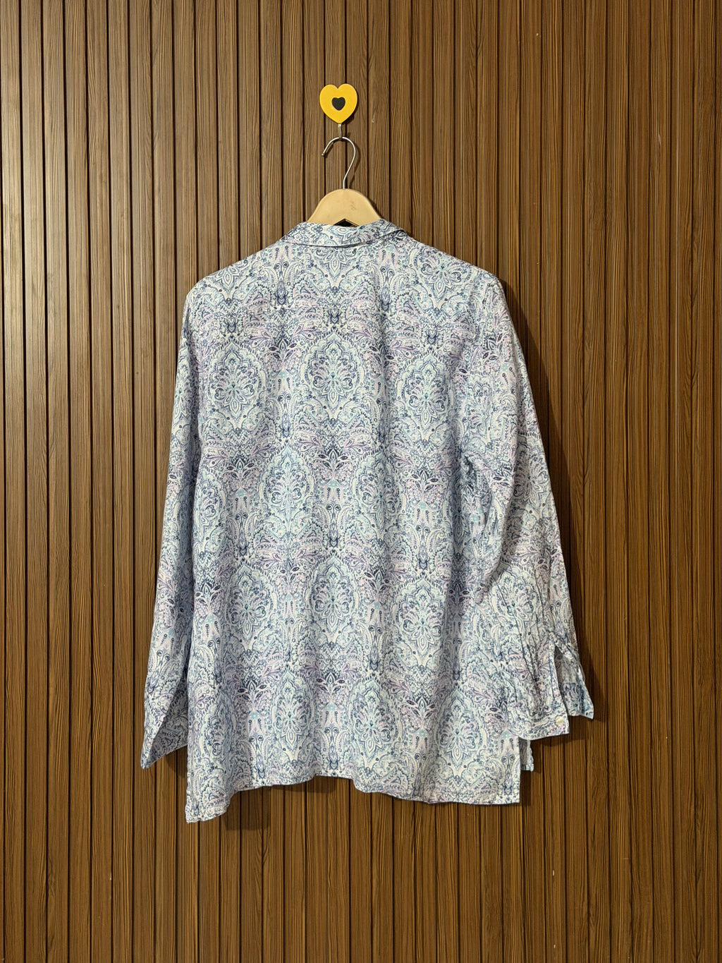 Chest 22 Length 29 Paisley Western Shirt