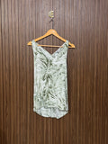 Chest 12 Length 26 Fabric Silk Linen Dressy Sleeveless