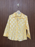 Chest 20 Length 23 Fabric Silk Shifon College Top