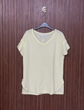 Chest 20 Length 26 Casual Basic Top