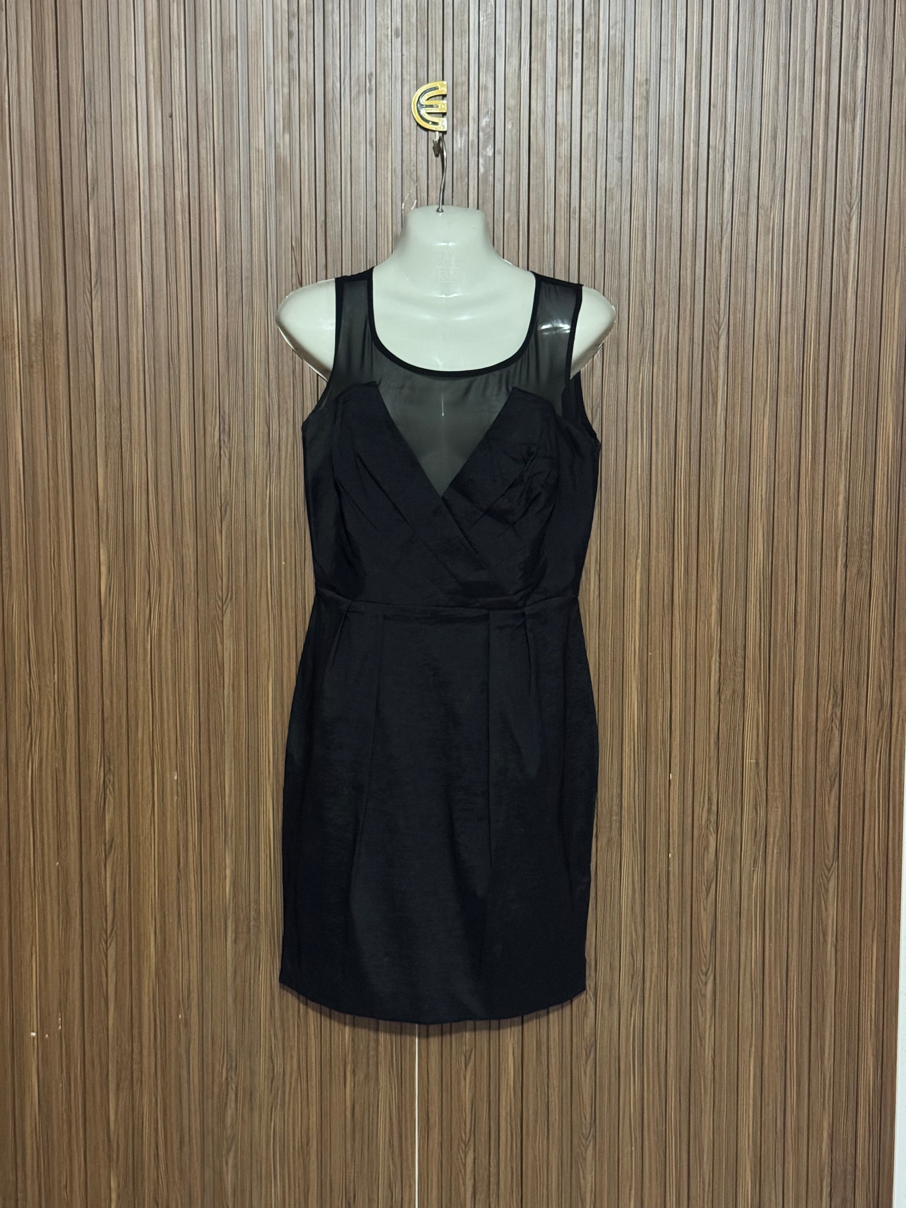 Chest 15 Length 34 Fabric Cotton Mesh Dress
