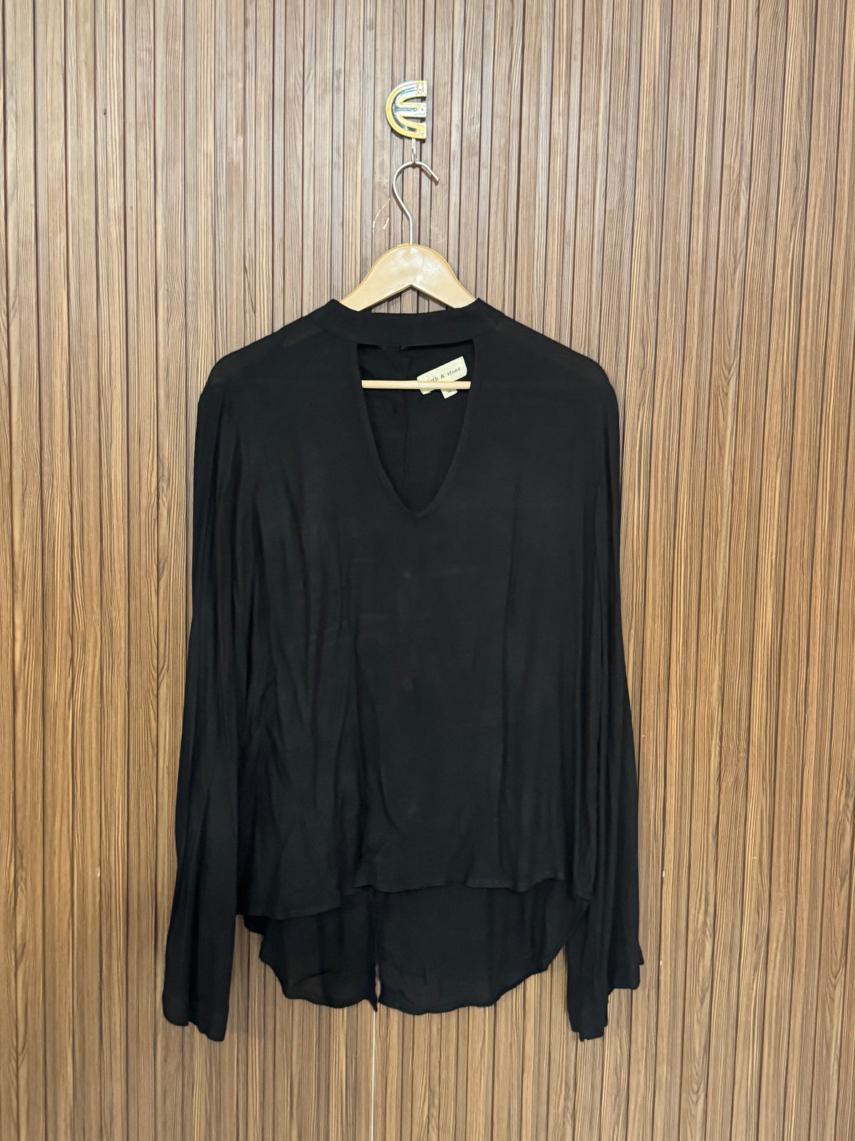 Chest 21 Length 27 Fabric Silk Holiday Top