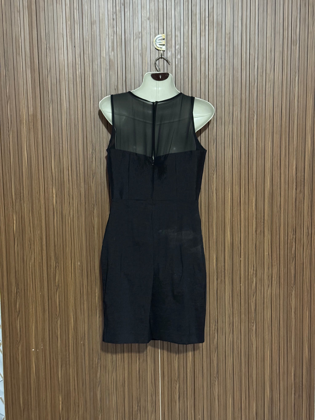 Chest 15 Length 34 Fabric Cotton Mesh Dress