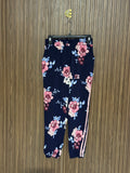 Modern Floral Print Trousers