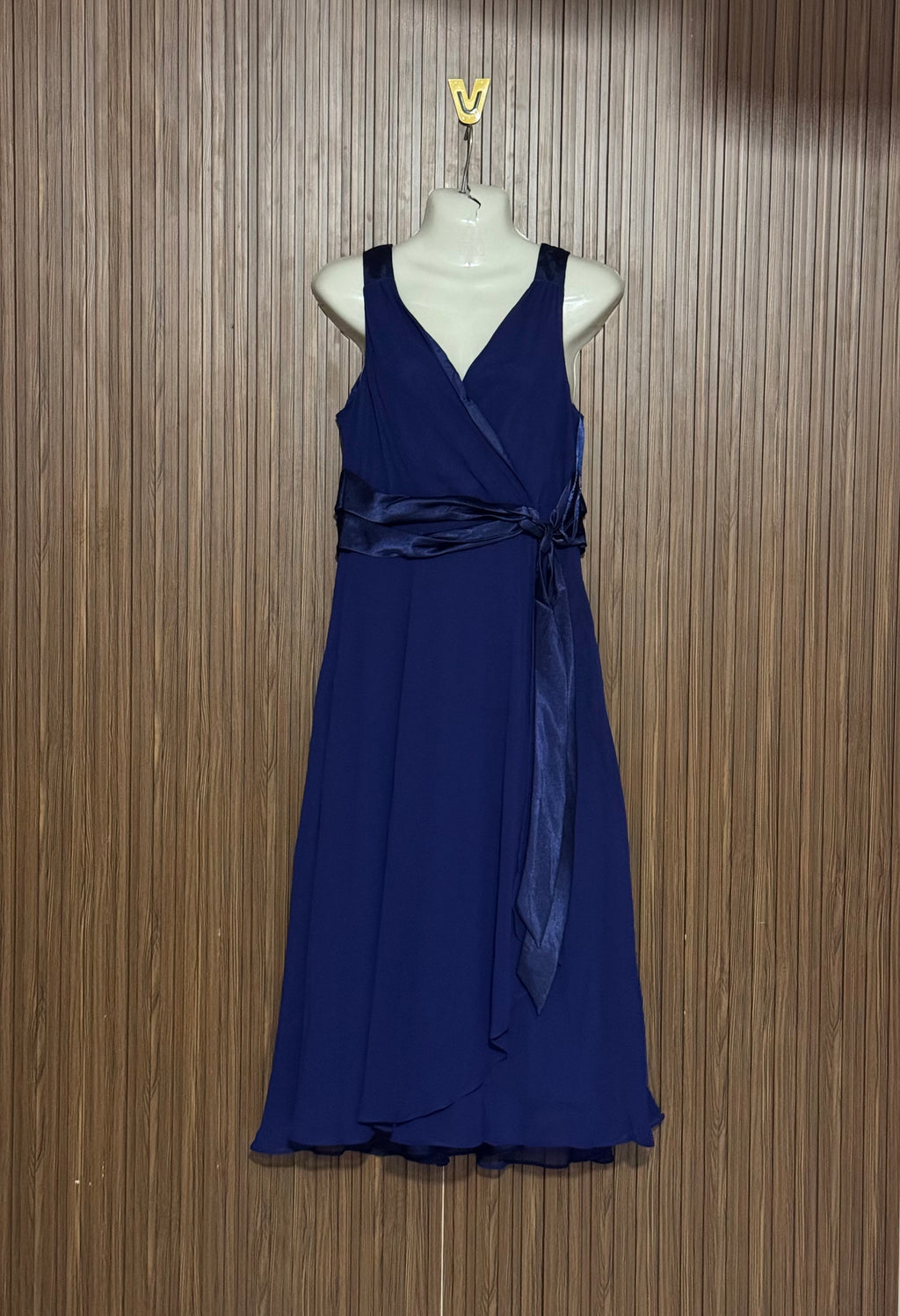 Chest 16 Length 45 Fabric Shifon Belt Dress