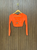 Chest 12 Length 12 Fresh Look crop top