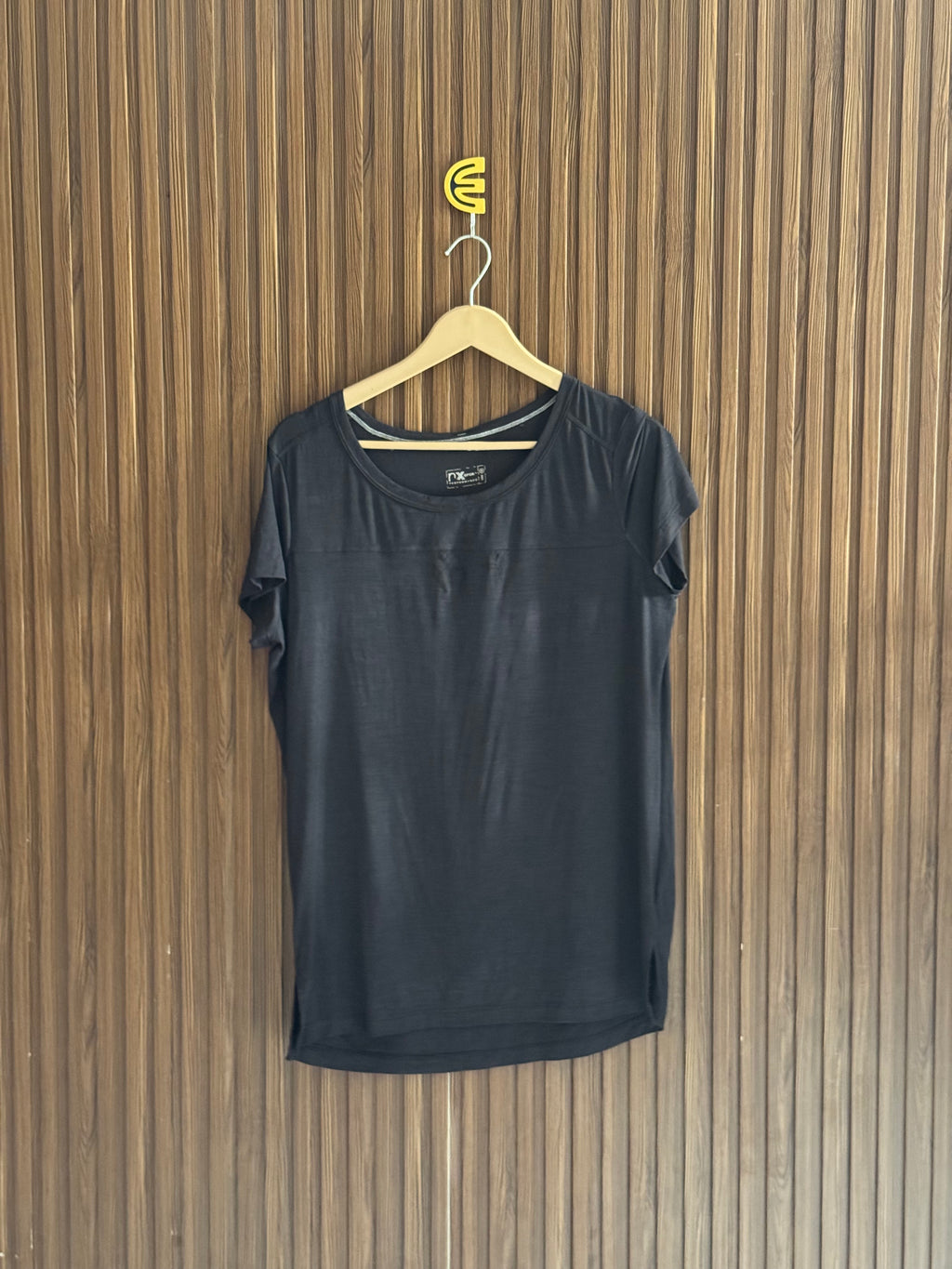 Black Round Neck T-Shirt