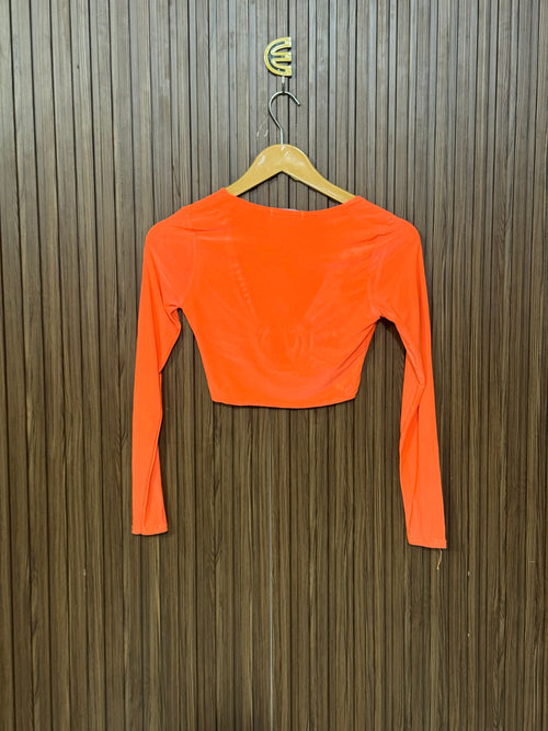 Chest 12 Length 12 Fresh Look crop top