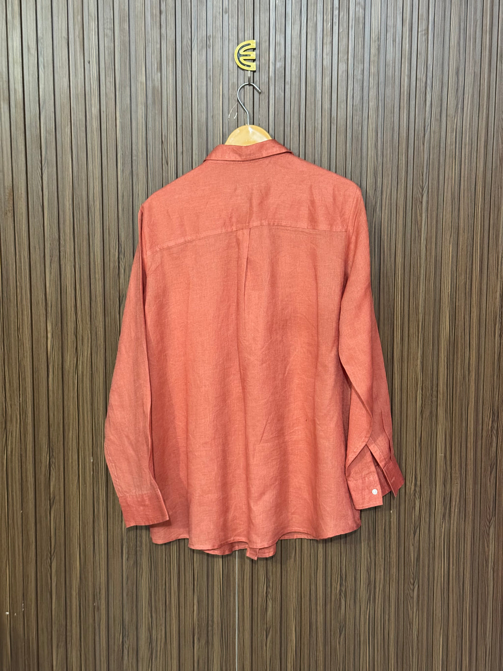 Chest 24 Length 28 Fabric Shifon Linen Button Down