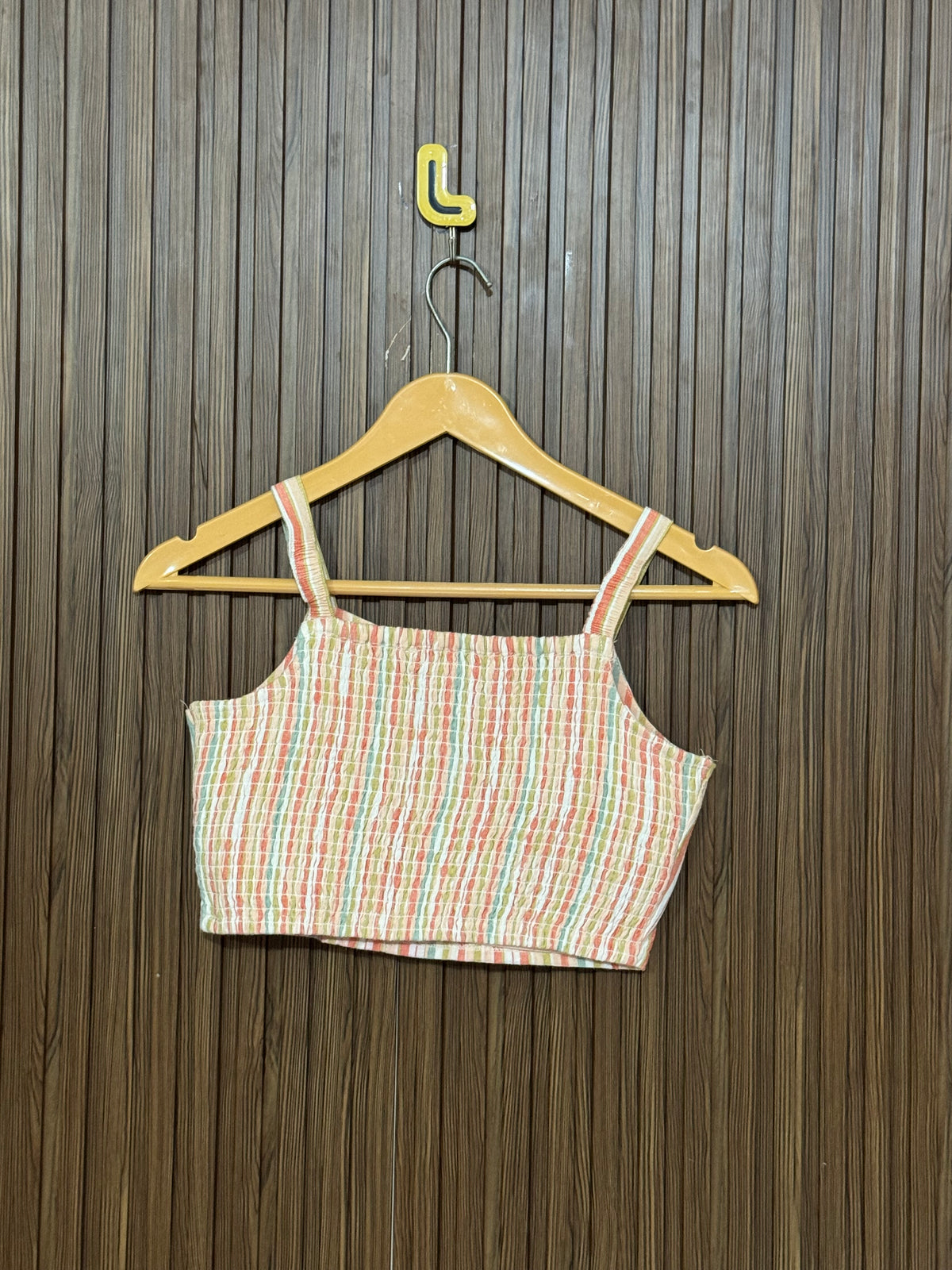 Chest 13 Length 11 Street Edge Crop Top