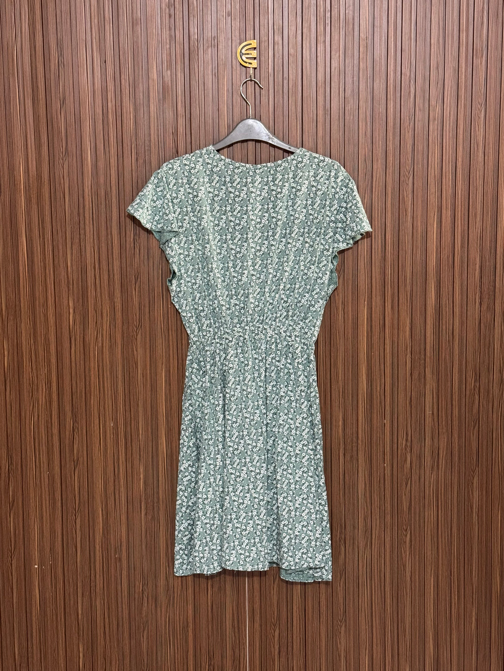 Wrap Style Elastic Long Top