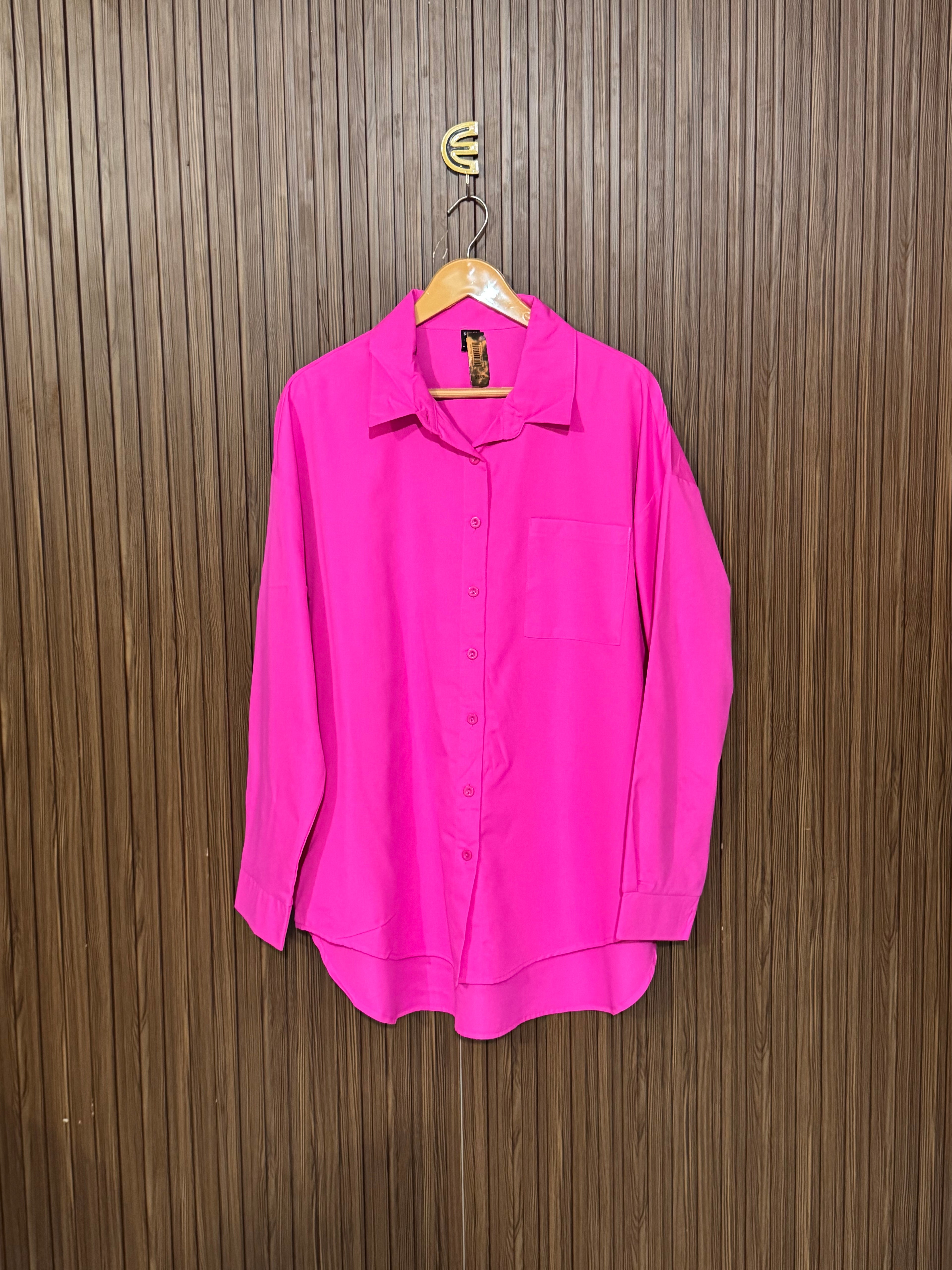 Chest 24 Length 29 Fabric Silk Collared Tunic 2