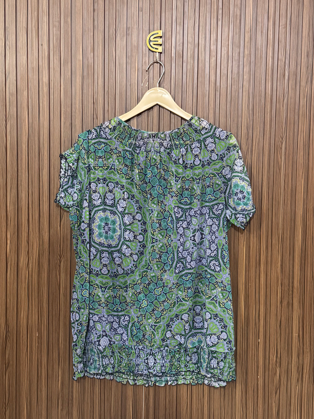 Chest 24 Length 26 Fabric Silk Fashion Shirt