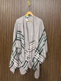 Simple Net Cape Shawl