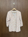Chest 23 Length 26 Fabric Silk Sky Top