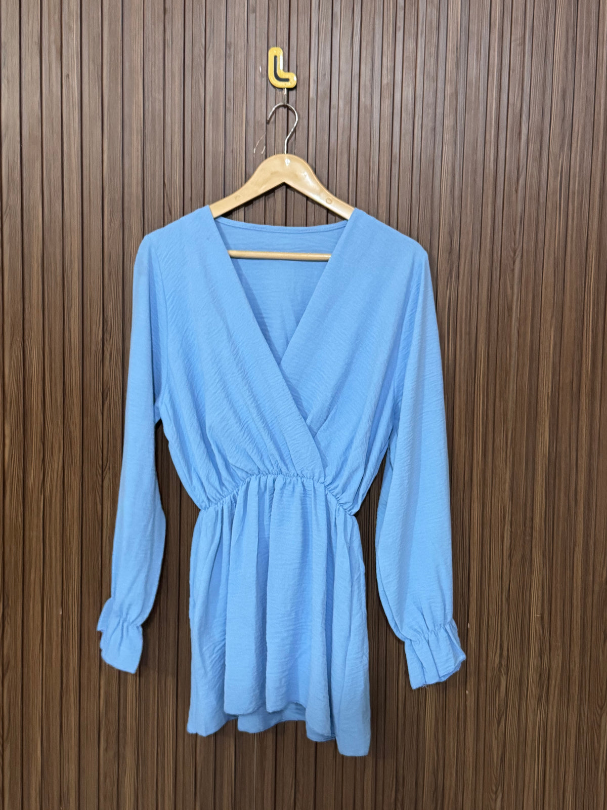 Chest 20 Length 29 Fabric Silk Mock Neck Full Sleeves