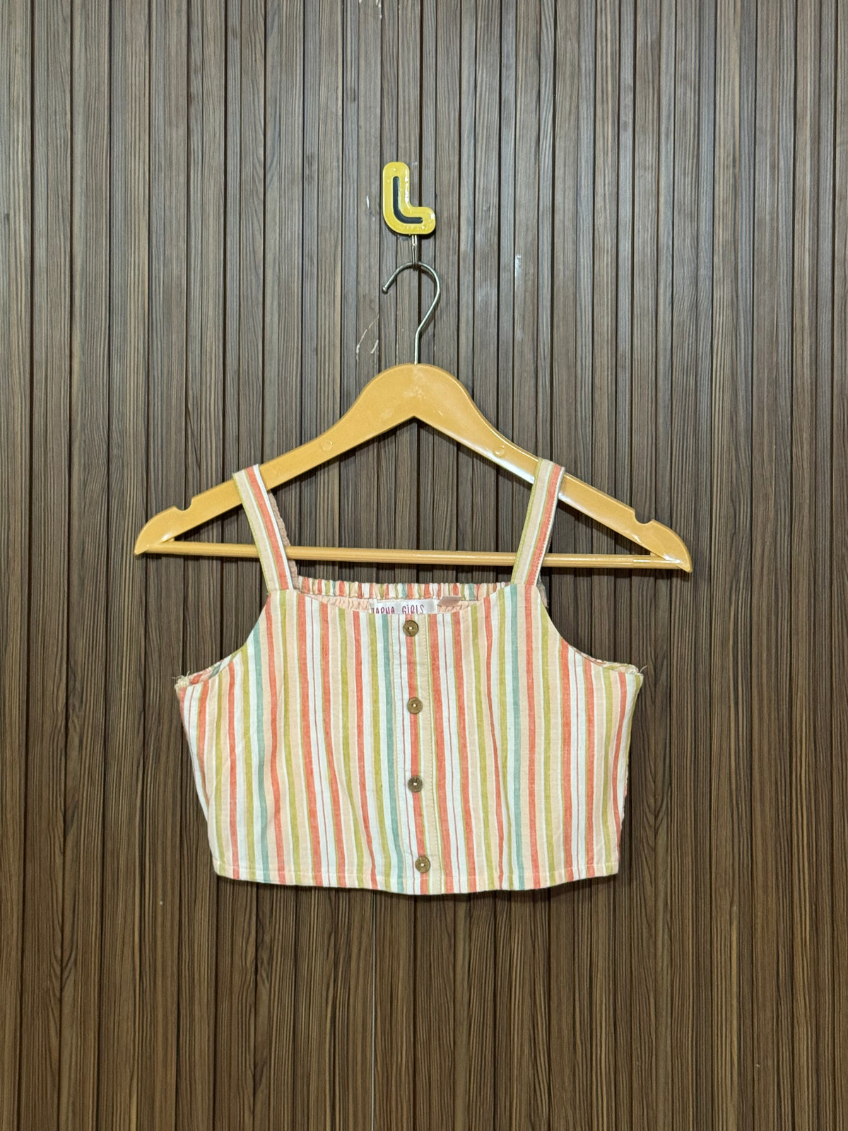 Chest 13 Length 11 Street Edge Crop Top