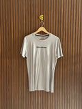 Platinum Grey Chest Print T-Shirt