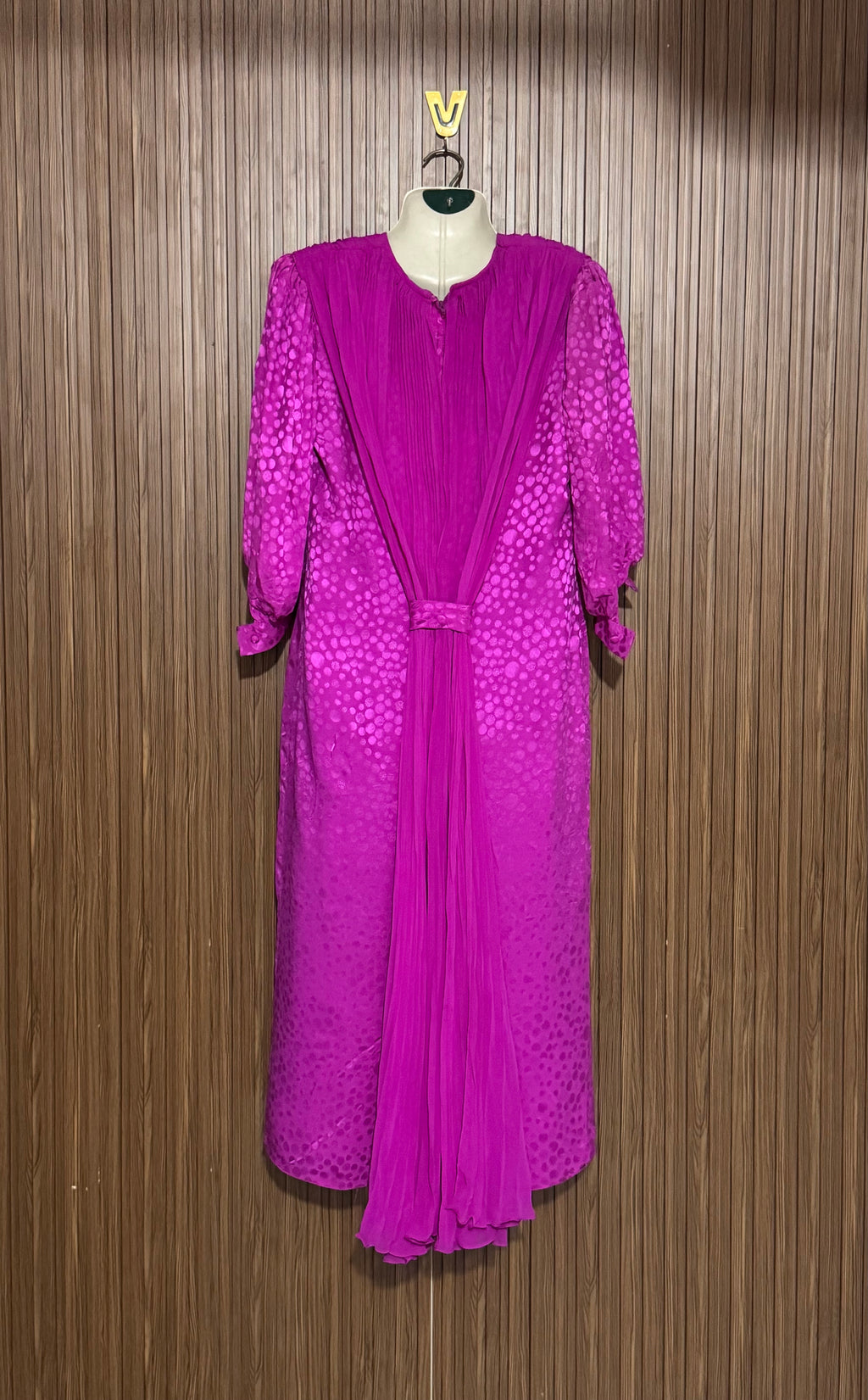 Chest 17 Length 45 Fabric Silk Bow Dress