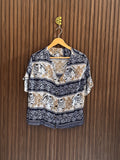 Chest 21 Length 21 Fabric Silk Sequin Style