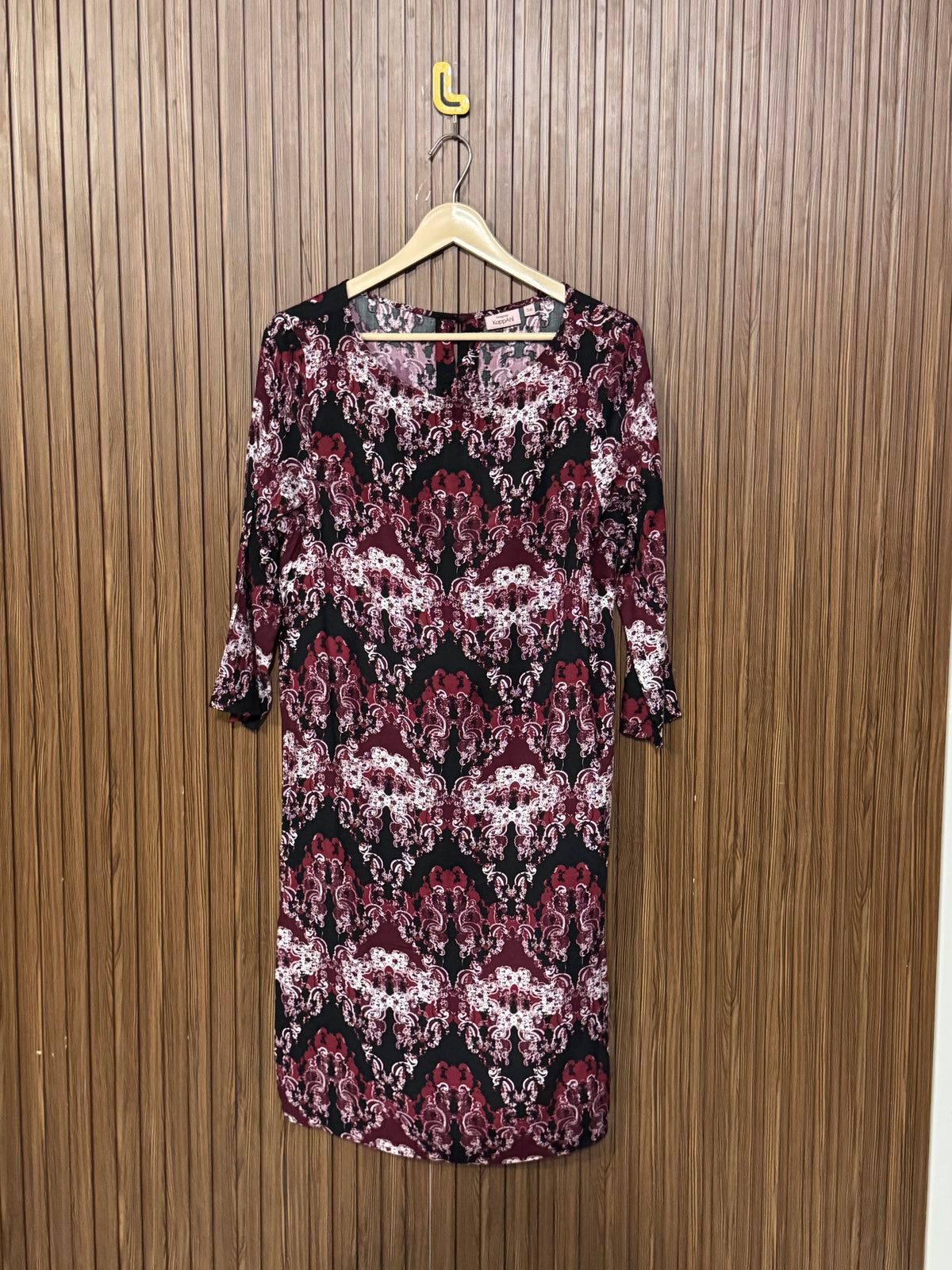 Chest 19 Length 38 Fabric Silk Tunic Long Top