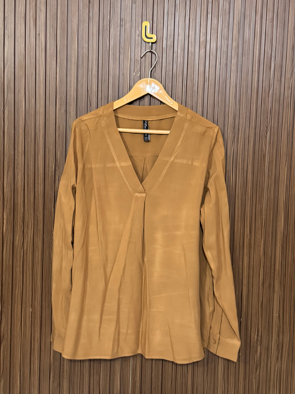 Chest 23 Length 28 Fabric Silk Basic Full Sleeves