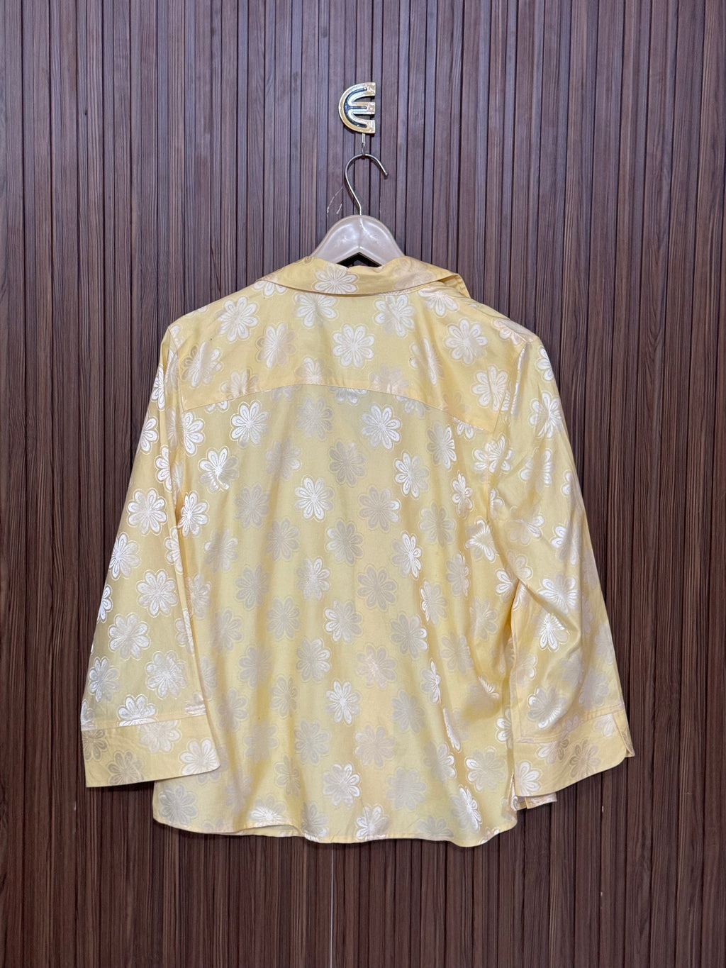 Chest 20 Length 23 Fabric Silk Shifon College Top