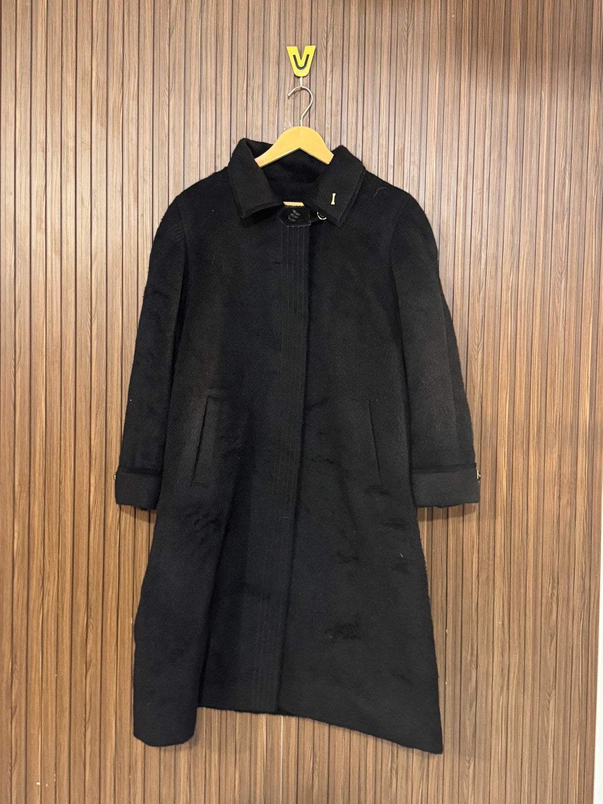 Chest 21 Length 39 Fur Collar Winter Coat