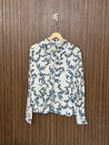 Chest 20 Length 22 Fabric Silk Flowy Top