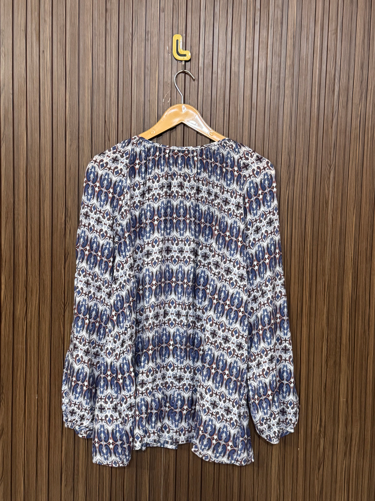 Chest 25 Length 28 Fabric Silk Plain Full Sleeves