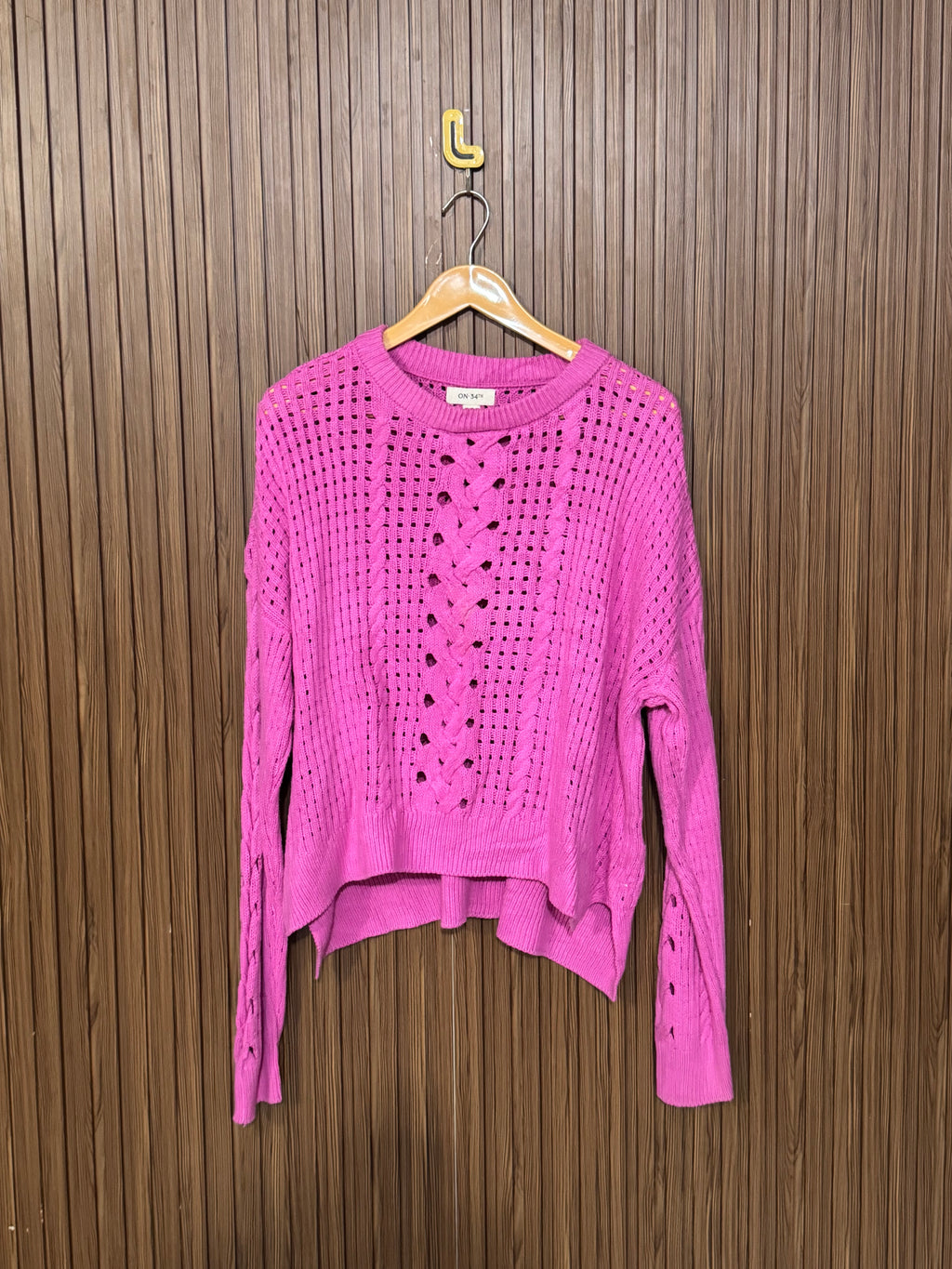 Chest 25 Length 24 Ember Wool Heavy Sweater