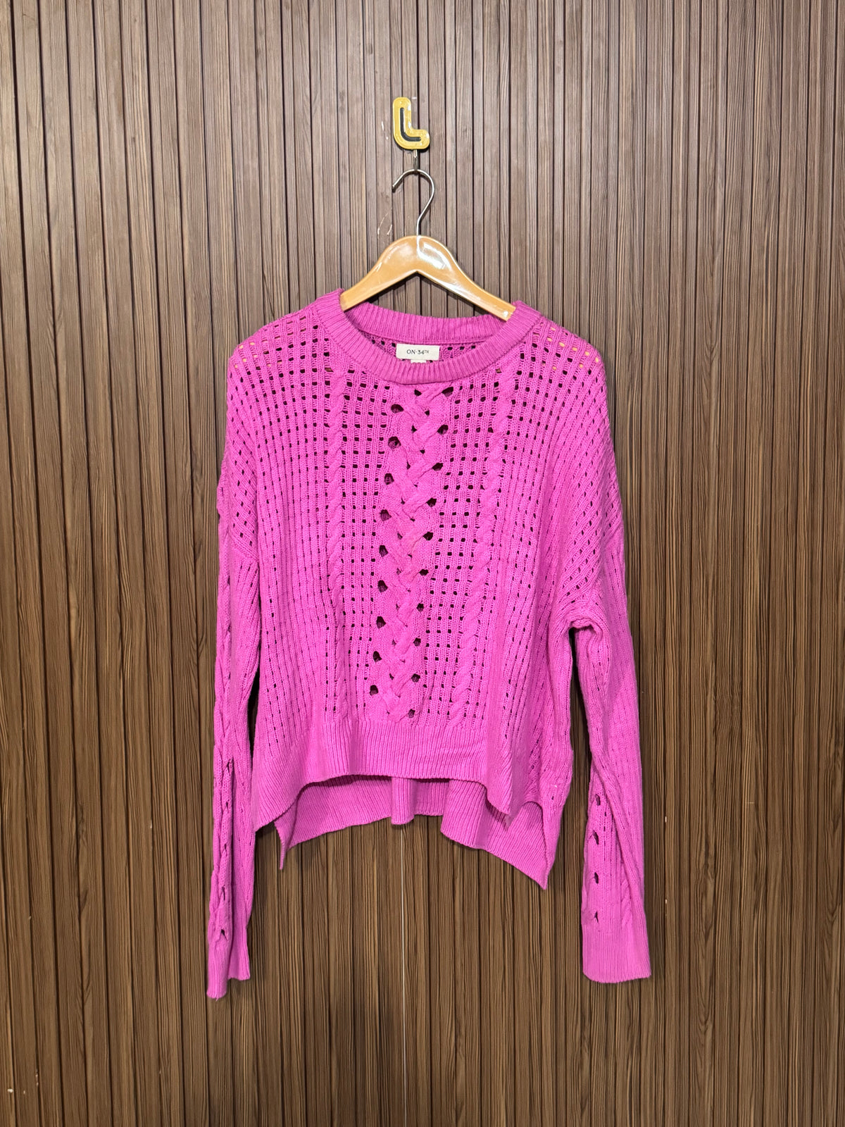 Chest 25 Length 24 Ember Wool Heavy Sweater