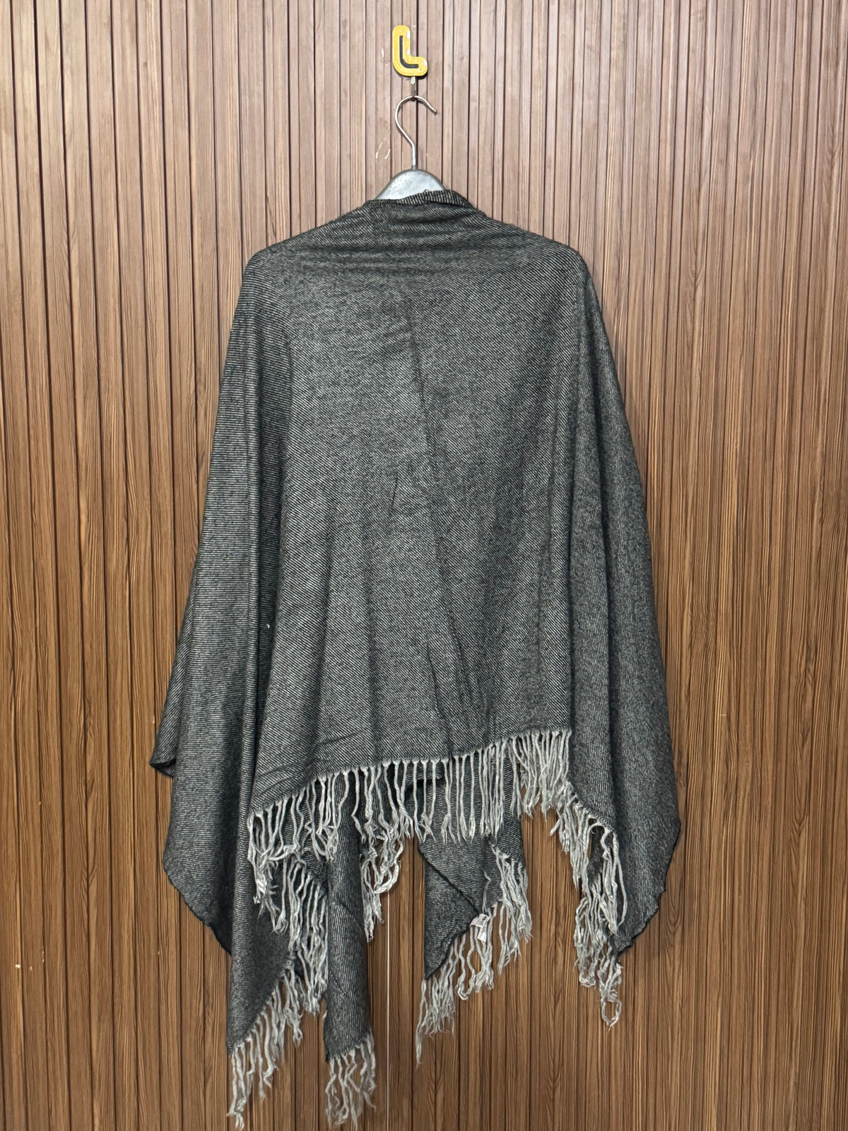 Western Knit Cape Shawl