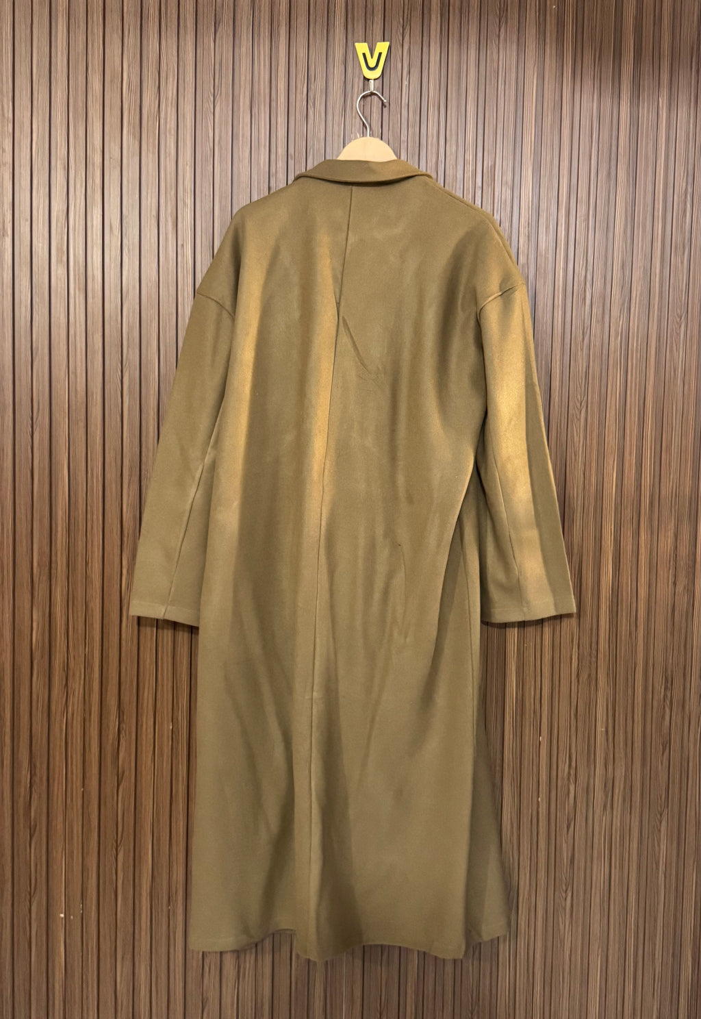 Chest 23 Length 45 Plain Wool Winter Coat