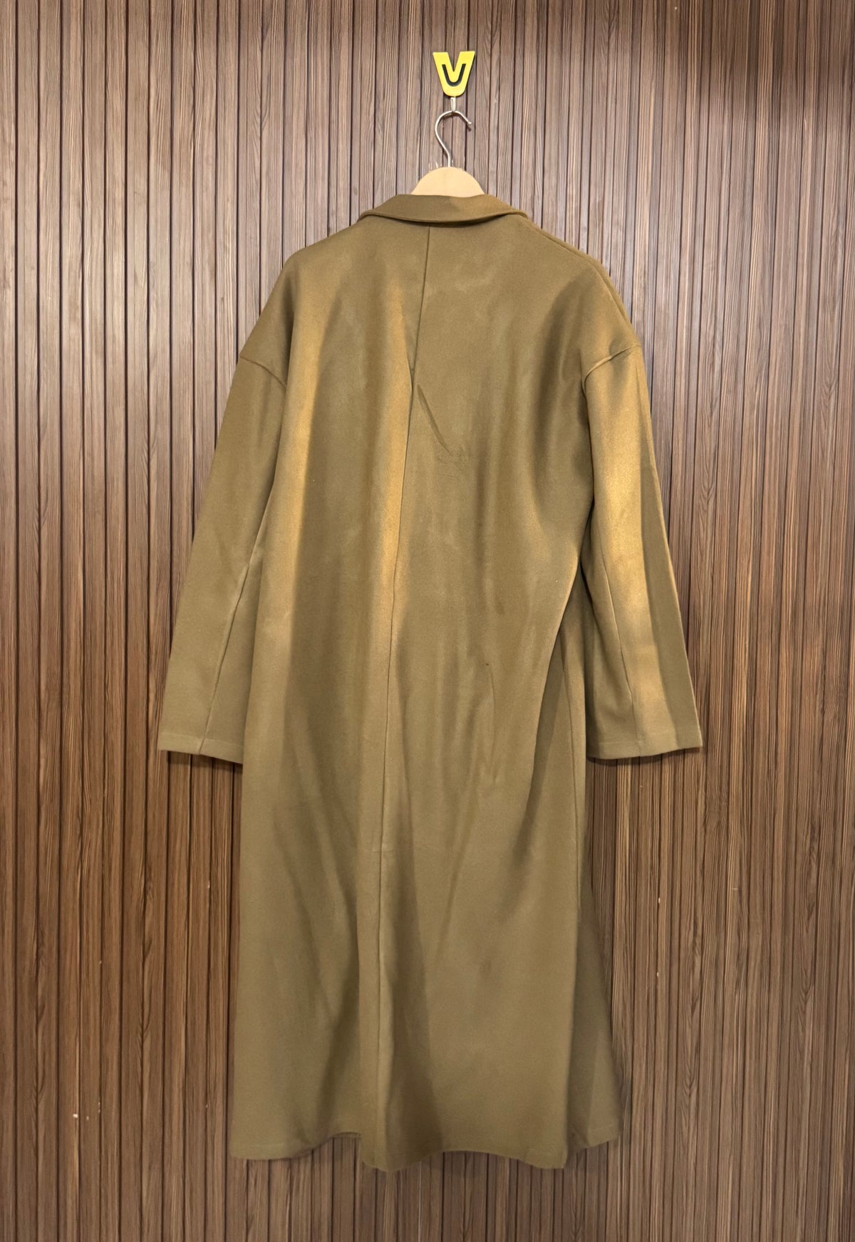 Chest 23 Length 45 Plain Wool Winter Coat