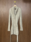 Chest 18 Length 36 Long Wool Front Open