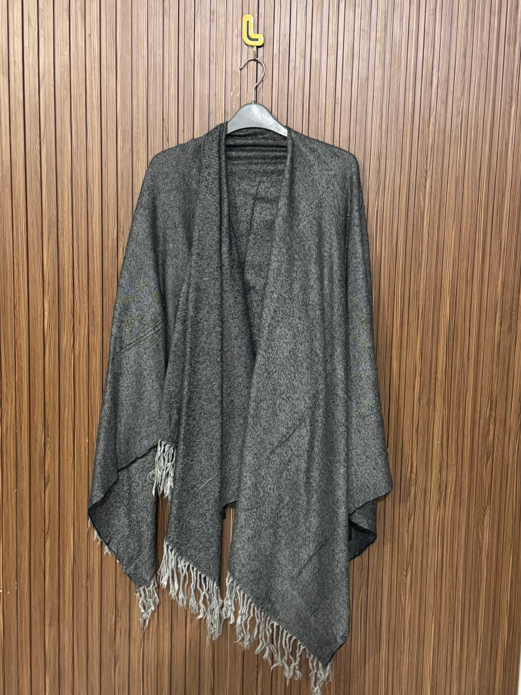 Western Knit Cape Shawl