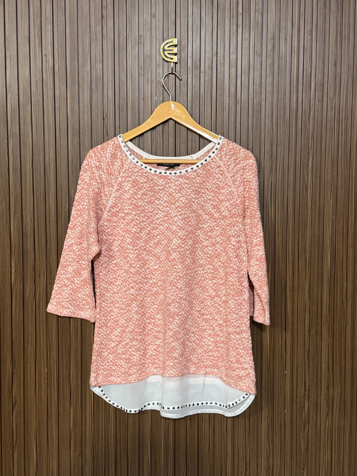Chest 19 Length 26 Beige Sweater