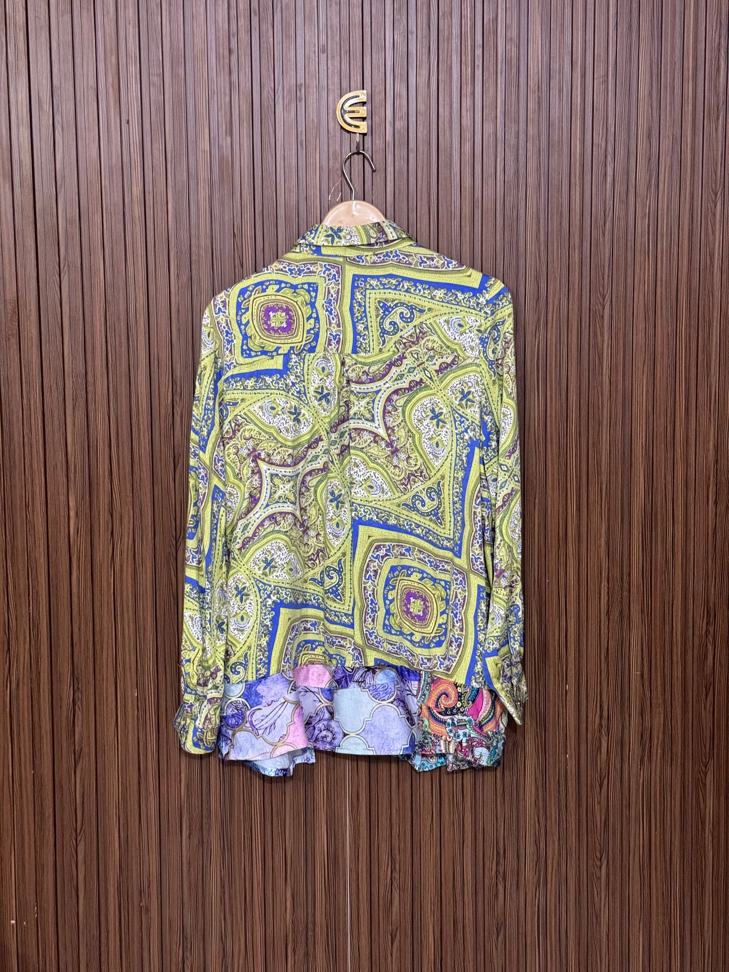 Chest 19Length 28Fabric linen Easy Sleeve Top
