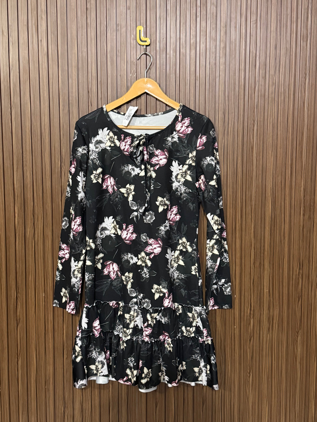 Chest 23 Length 33 Fabric Shifon Longline Fitted Top