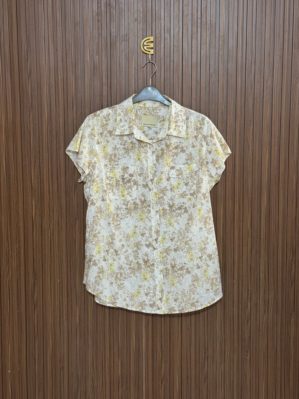 Chest 21 length 27 Fabric Cotton Cream Floral Cotton