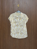 Chest 21 length 27 Fabric Cotton Cream Floral Cotton