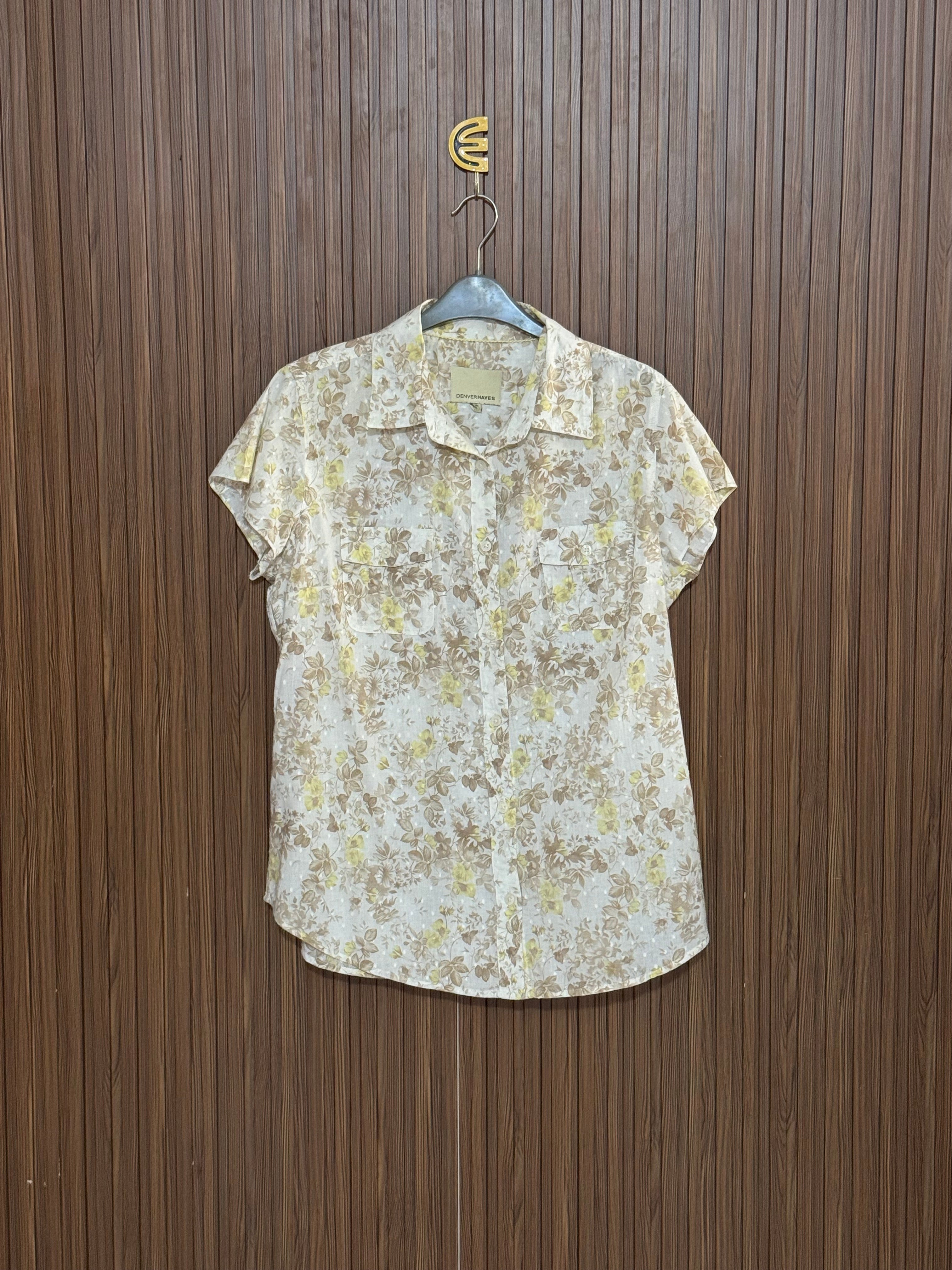 Chest 21 length 27 Fabric Cotton Cream Floral Cotton