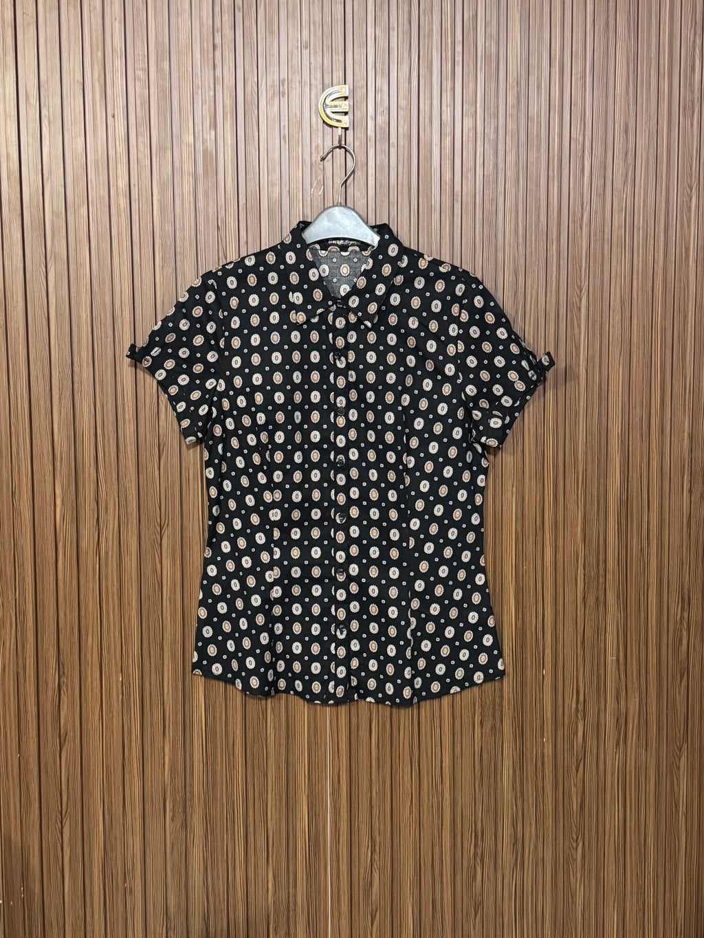 Chest 17 Length 24 Fabric Silk Cotton Black Mood
