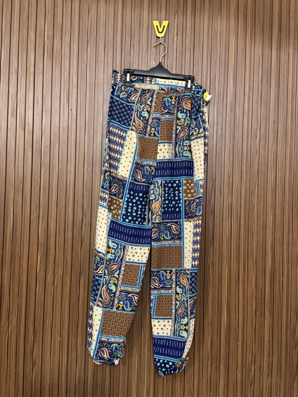 Waist 34 to 28 Length 38 Fabric Silk Shifon Simple Check