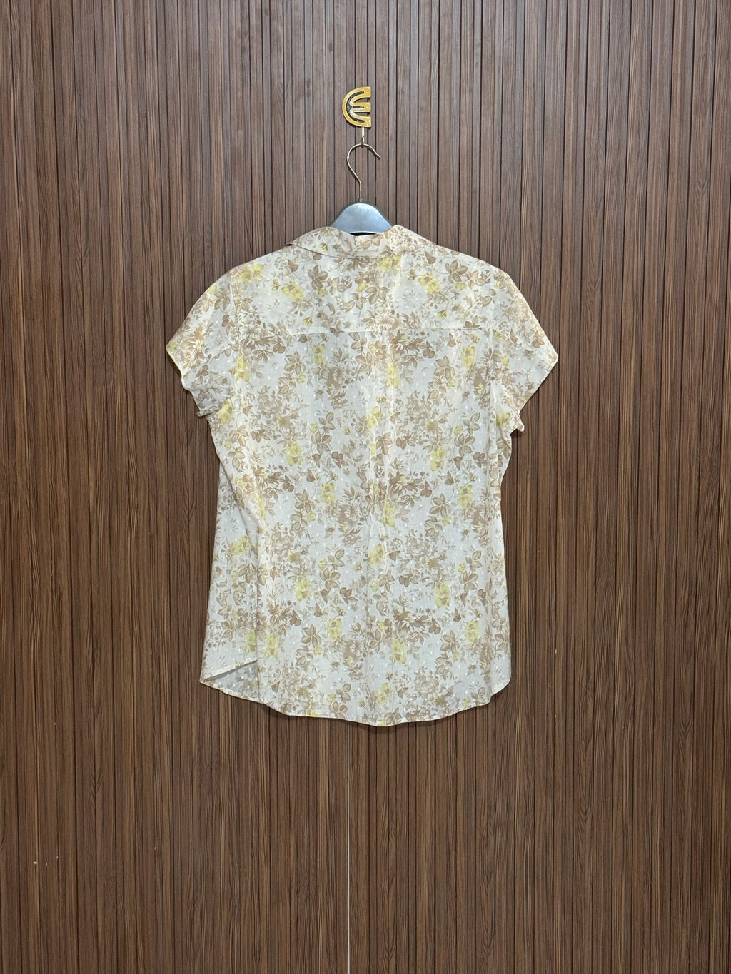 Chest 21 length 27 Fabric Cotton Cream Floral Cotton