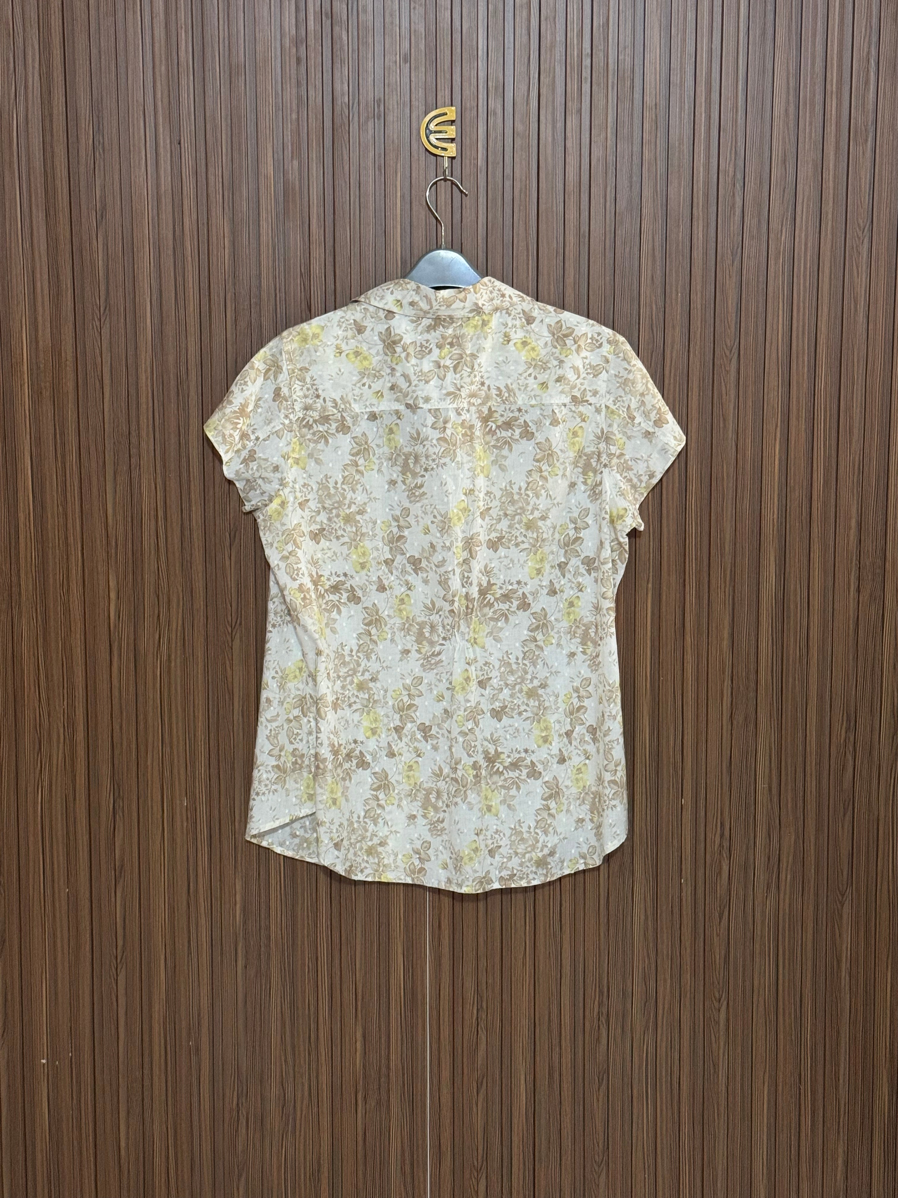 Chest 21 length 27 Fabric Cotton Cream Floral Cotton